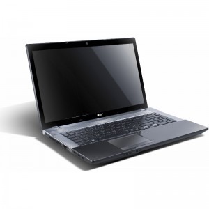 Acer 17.3'' Aspire V3-771G-736B4G1TMaii, FHD, Procesor Intel® Core™ i7-3630QM 2.4GHz Ivy Bridge, 4GB, 1TB, GeForce GT 650M 2GB, Linux, Grey