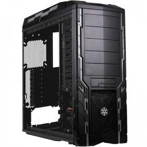 Silverstone Precision PS06 black, grey trimming