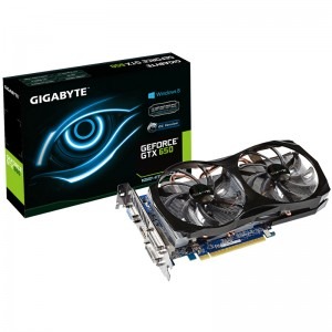GIGABYTE GeForce GTX 650 OC WindForce 2X 1GB GDDR5 128-bit