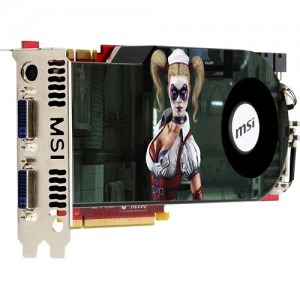 MSI GeForce GTX 260 OC 896MB DDR3 448-bit Batman game