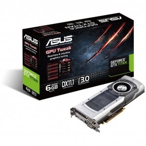 ASUS GeForce GTX Titan 6GB GDDR5 384-bit