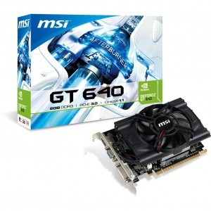 MSI GeForce GT 640 2GB DDR3 128-bit HDMI