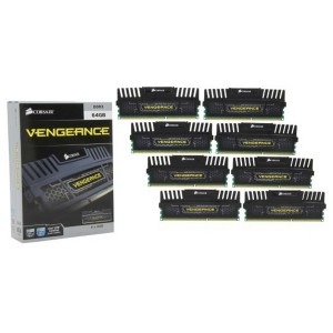 Corsair Vengeance 64GB DDR3 1866MHz CL9 Quad Channel Kit