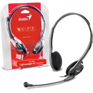 Genius Office/Call Center, Over-Head HS-200C 2x Jack Black