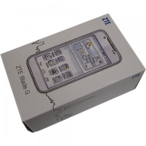ZTE Blade G, Dual Core, 4GB, 512MB RAM, Single SIM, 3G, Blue