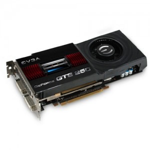 EVGA e-GeForce GTS 250 1GB DDR3 256-bit