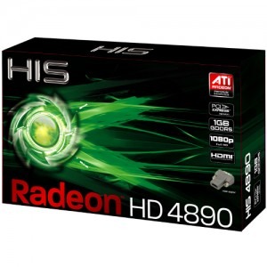 HIS Radeon HD4890 1GB GDDR5 256-bit