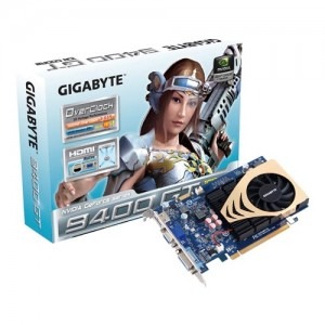 GIGABYTE GeForce 9400GT OverClock 1GB DDR2 128-bit