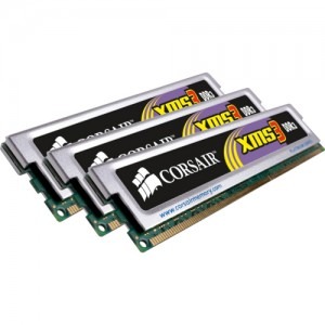 Corsair 6GB DDR3 1600 MHz CL7 XMS3 Series