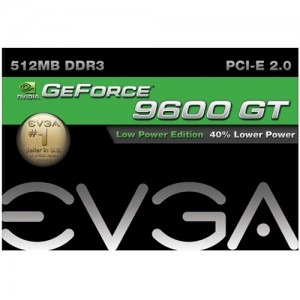 EVGA e-GeForce 9600GT 512 MB DDR3 256-bit Low Power