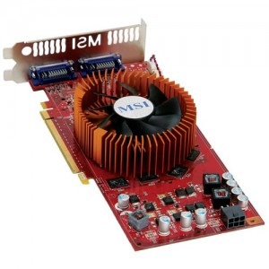 MSI GeForce 9600GT 512MB DDR3 256-bit