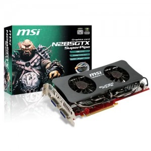 MSI GeForce GTX 285 OC SuperPipe 1GB DDR3 512-bit