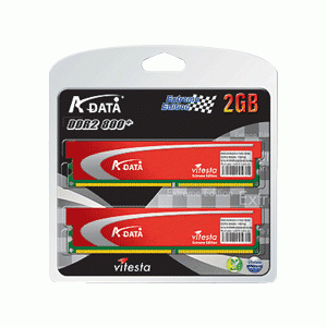 ADATA 2GB DDR2 800+MHz Vitesta Extreme Dual Channel Kit