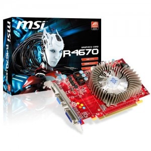 MSI Radeon HD4670 1GB DDR3 128-bit HDMI