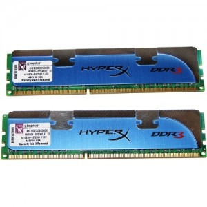 HyperX Blu 4GB DDR3 1600MHz CL8 dual channel kit