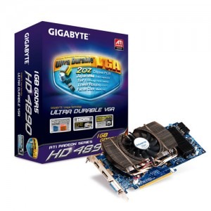 GIGABYTE Radeon HD4890 OC 1GB GDDR5 256-bit HDMI