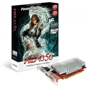 PowerColor Radeon HD4350 512MB DDR2 64-bit HDMI