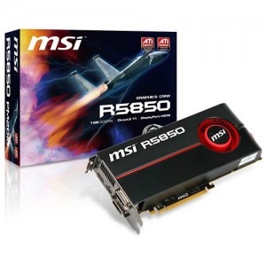 MSI Radeon HD5850 1GB GDDR5 256-bit
