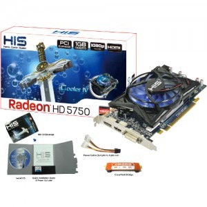 HIS Radeon HD5750 iCooler IV 1GB GDDR5 128-bit