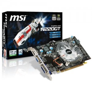 MSI GeForce GT220 OC 1GB DDR3 128-bit