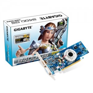 GIGABYTE GeForce 8400GS 512MB DDR2 64-bit HDMI cable