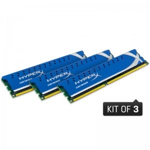 HyperX Genesis 6GB DDR3 1600MHz CL9 Triple Channel Kit