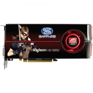 Sapphire Radeon HD5850 1GB GDDR5 256-bit Display Port