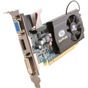 Sapphire Radeon HD5570 1GB DDR3 128-bit Low Profile Display Port