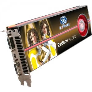 Sapphire Radeon HD5970 2GB GDDR5 2x 256-bit
