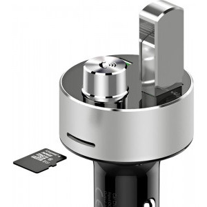 Orico UBT-2U, 2x USB, Bluetooth, microSD slot, 15.5W, Silver