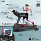 Banda de alergare TechFit motorizata mt200