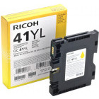 Ricoh Cartus Gel Low Yield GC 41YL Yellow