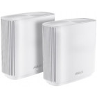 Router wireless ASUS Gigabit Mesh ZenWiFi AX XT8 White Tri-Band WiFi 6 2Pack