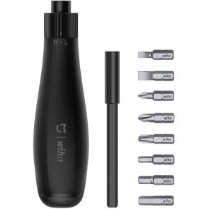 Xiaomi Set surubelnita de precizie Wiha, 8-in-1, Otel S2, 8 biti, Negru