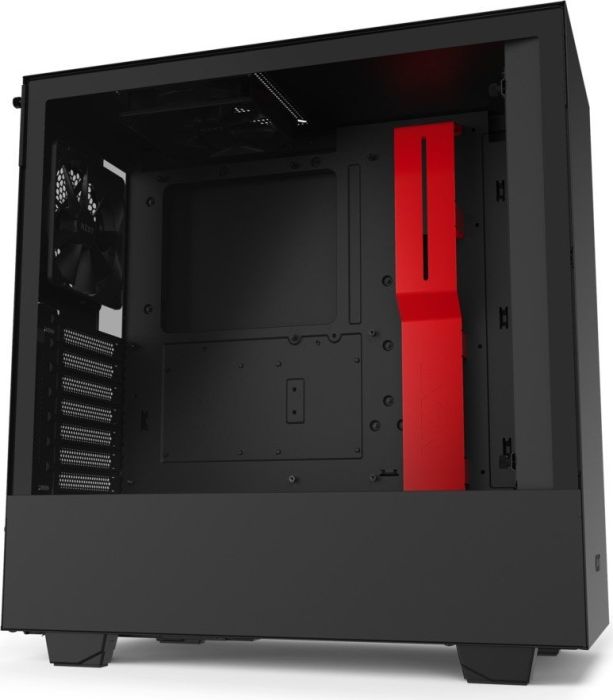 Carcasa NZXT H510 Matte Black/Red