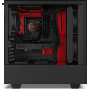NZXT H510 Matte Black/Red