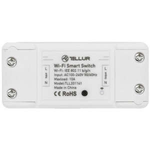 Tellur Intrerupator WiFi de linie, 2200W, Alb