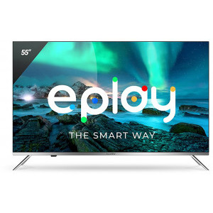 Allview Smart TV Android 55ePlay6100-U Seria ePlay6100-U 140cm argintiu-negru 4K UHD HDR
