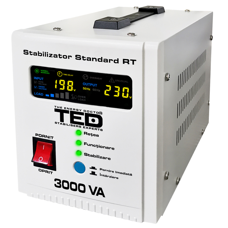 Stabilizator tensiune TED 3000VA-AVR TED000149