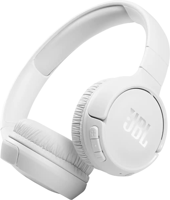 Casti JBL On-Ear, Tune 510BT White