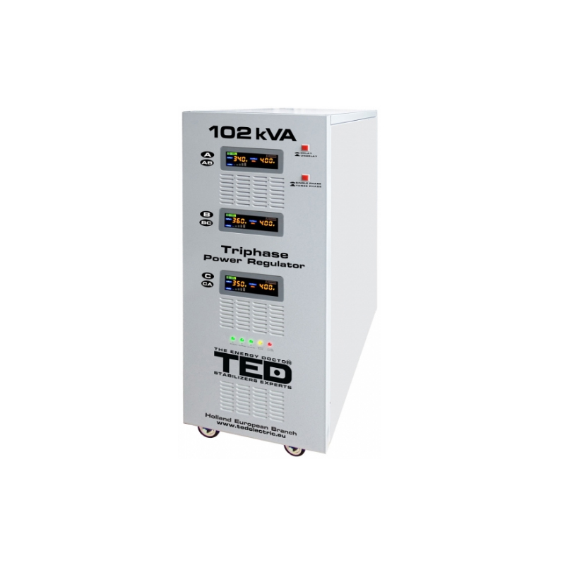 Stabilizator tensiune TED 102KVA-SVC TED102K3SVC