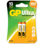 GP Batteries Ultra Alkaline AAA (LR03) 2buc