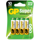GP Batteries Super Alkaline AA (LR6) 4buc