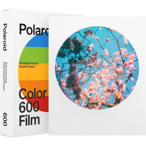 Polaroid Color Film pentru 600 - Round Frame