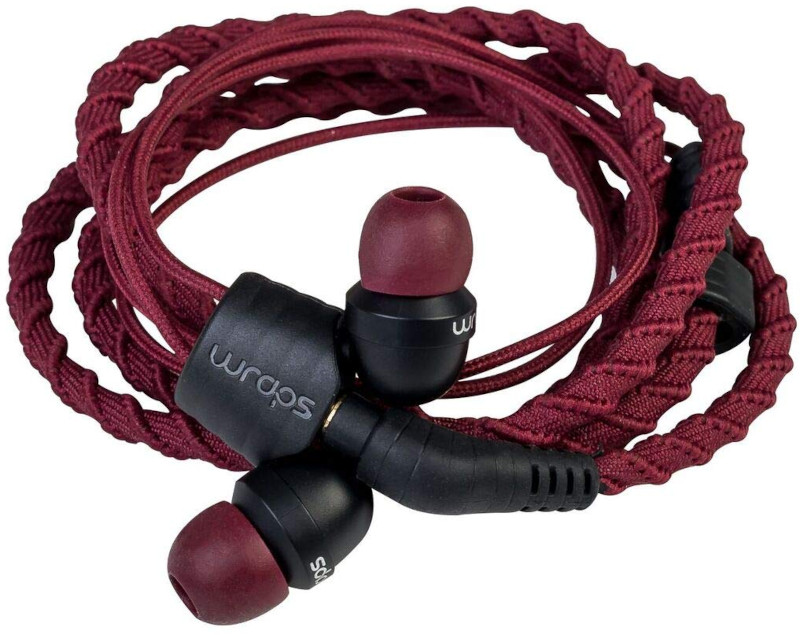 Casti in-ear wraps Classic Crimson