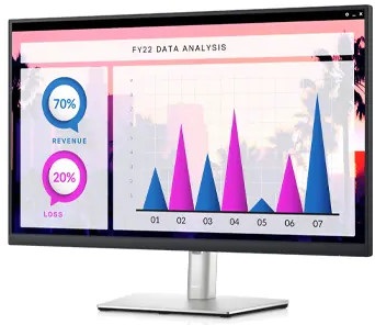 Monitor LED DELL P2721Q 27 inch 8 ms Negru USB-C 60 Hz