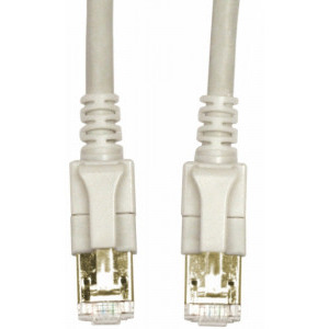 Schrack CAT6a Patch Cable S/FTP cu LED 3m gri