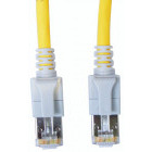 Cablu retea Schrack CAT6a Patch Cable S/FTP cu LED 7m galben