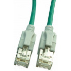 Cablu retea Schrack CAT6a Patch Cable S/FTP cu LED 10m verde