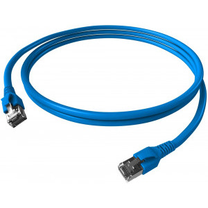 Schrack CAT6a Patch Cable S/FTP 5m albastru